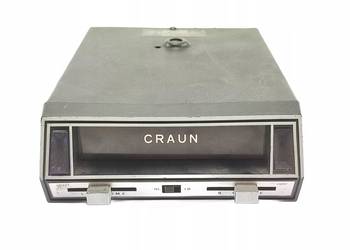 RADIO ODTWARZACZ KASET - CRAUN ACME 8 TRACK MINI STEREO - RETRO / KLASYK
