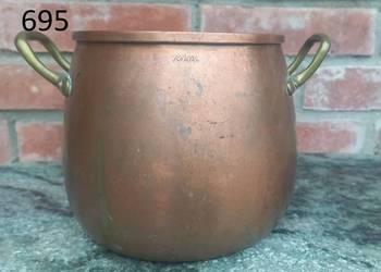 Garnek miedziany Doniczka Osłonka (695)