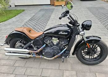 Indian Scout sprzedany. Do sprzedania manetki, siedzenie, owiewka