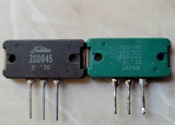 Tranzystory 2SB755 2SD845 Toshiba