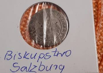 moneta srebrna Biskupstwa Sakzburg z 1678r