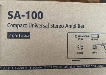 Wzmacniacz Monacor SA-100 szt 2