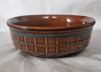 Porcelitowa salaterka/miska Kratka  (Sylwia) – ZPS Porcelit Pruszków