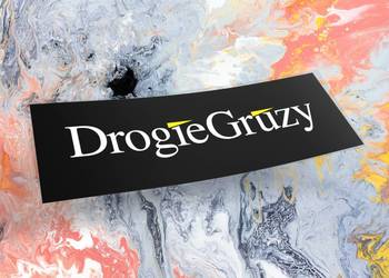 Naklejka DROGIE GRUZY 20 x 6,5 cm drift slap jdm #2