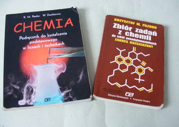 Chemia + Zbiór zadań z chemii  Pazdro Chemia + Zbiór zadań z chemii  Pazdro