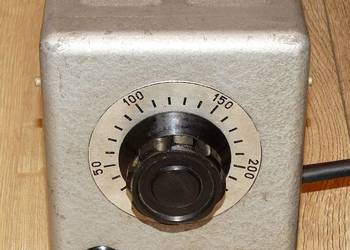 Autotransformator laboratoryjny P-216, 0-250 V, 0.9 A, 0.2 kVA, RETRO PRL