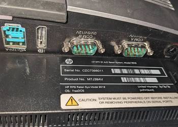 Syndyk sprzeda sprzęt elektroniczny- HP L7010T, HP RP9