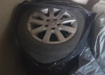 Sprzedam komplet alufelg z oponami letnimi rok opon 2022