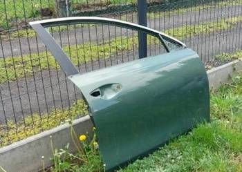 Drzwi przednie prawe prawy przod ex zielone green kia pro ceed III 3