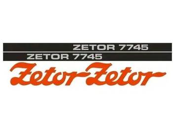Naklejki oklejenie ZETOR 7745 Zamiennik