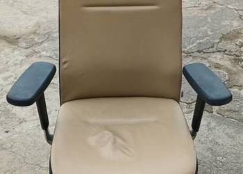 Fotel gabinetowy PROFIM 12SL,używany, skóra,FAKTURA VAT