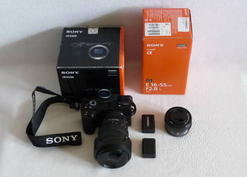 Sony Alpha A6500 + dwa obiektywy