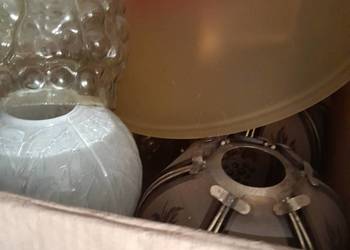 Lampy , klosze z lat prl