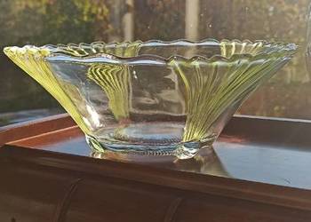 Misa, Patera  na 4 nóżkach, owocarka. szkło