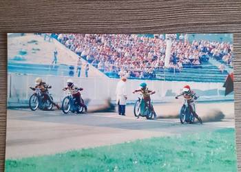 Żużel stare zdjęcie - Gniezno lata 80-te