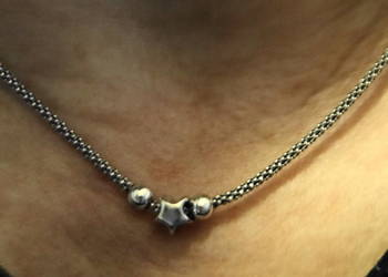 Nietuzinkowy naszyjnik srebro 925