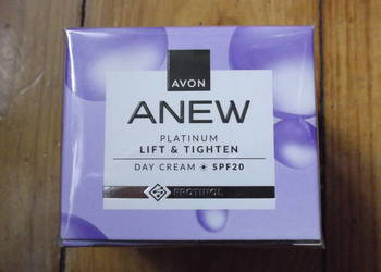 Liftingujący krem na dzień z Protinolem™ SPF 20 Anew Platinum Avon