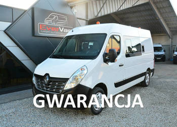 Renault Master średniak L2H2 brygadówka doka pełna opcja 130KM