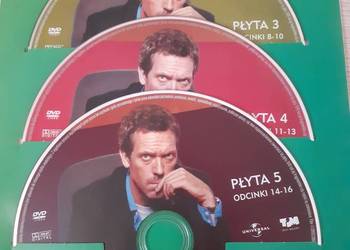 Dr House  5 płyt z filmem DVD