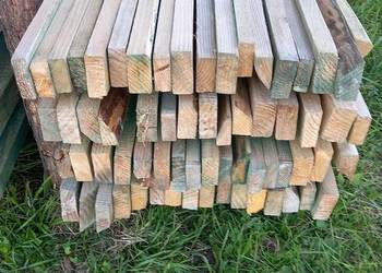 Łaty krokwie belki płotwy płatew deski