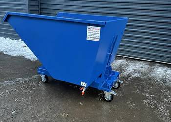 Kontener samowyładowczy, wywrotka 1m3.