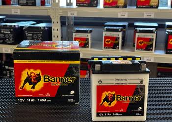 Akumulator YB10L-A2 12V / 11Ah BANNER 51112
