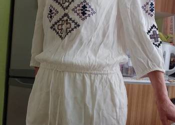 (38/M) River Island/ Bogato zdobiony kombinezon haftowany z Londynu