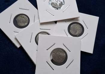 5 x szeląg z epoki Wazów (1611/1660)