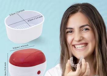 Automatyczny Futerał - Urządzenie Do Czyszczenia Protez zębowych Nowy
