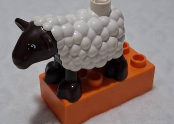 Figurka owca, owieczka, 7cm, klocki Lego, 120J1 (Zabawka)