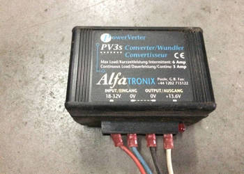 PRZETWORNICA ALFATRONIX PV3S CONVERTER 12V 36W