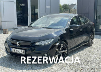 Honda Civic 1.5 16V VTEC Turbo 182KM, CVT, Salon PL, skóry, ACC, szyberdac…