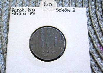 Królestwo Polskie 10 Fenigów 1917r