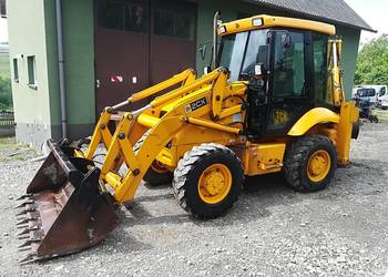 JCB 2CX koparko ladowarka mini 4 lyzki stan BDB jak cat 3cx