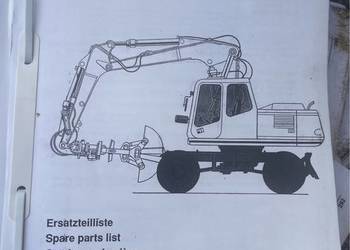 Katalog części koparka kołowa ATLAS 1504 serie 150