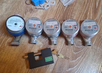 Wodomierze 5szt BMeters Minol Minomess Kalwasser Warmwasser komplet+gratis