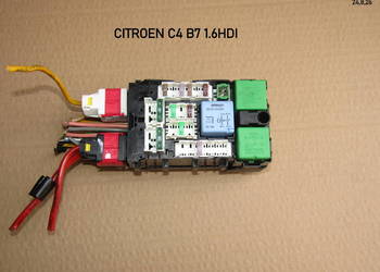 SKRZYNKA BEZPIECZNIKÓW CITROEN C4 II B7 1,6HDI 9665492680