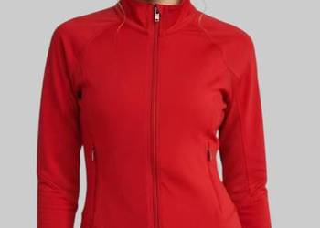 Damska sportowa bluza czerwony z długim rękawem Reebok 34/XS