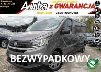 Fiat Talento 1.6D*121PS*OPŁACONY*3-Osoby Long Bezwypadkowy*Serwis*GWARANCJ…