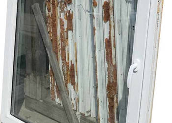 OKNA KacprzaK OKNO PCV 124X147 Używane Plastikowe