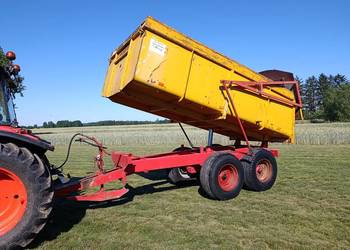 Przyczepa wywrotki 6-9 ton skorupa tandem Muller Midema Brimont