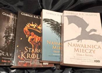 Gra o tron Starcie królów Nawałnica mieczy Stal i śnieg Krew i złoto Martin