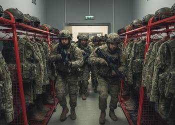 Wieszak dla wojska i służb