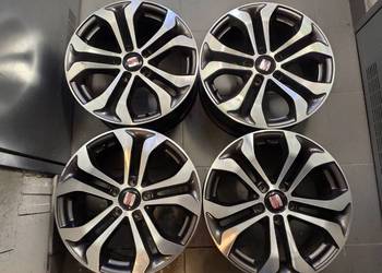 Felgi aluminiowe 17” 5x112 | 7.5J ET36 | czarno-srebrne | komplet 4 szt.