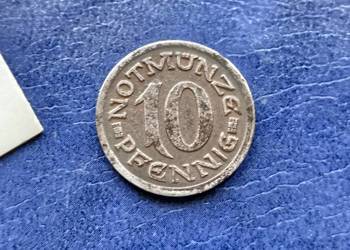 Stare monety 10 fenig 1920 Akwizgran NIemcy