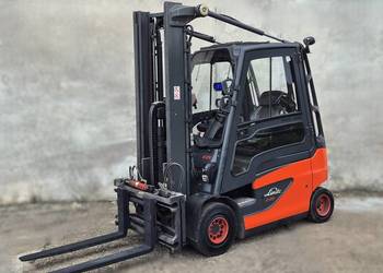 Wózek widłowy elektryczny LINDE E25 • 2020r • wolny skok • KABINA • leasing