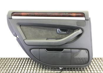 BOCZEK DRZWI LEWY TYŁ AUDI A8 D3 Sedan/Limuzyna 02-10 TAPICERKA