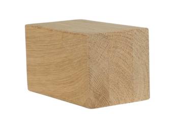 Noga Drewniana do Mebli 6x6 Kantówka Dębowa