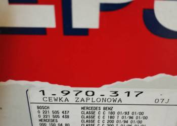 Cewka zapłonowa mercedes-benz w 202 1,8 benzyna