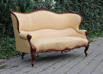 =ARTexpert= Wygodna sofa Ludwik do renowacji